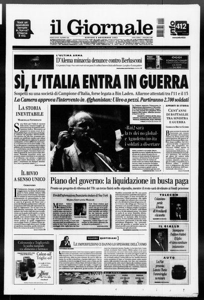 Il giornale : quotidiano del mattino